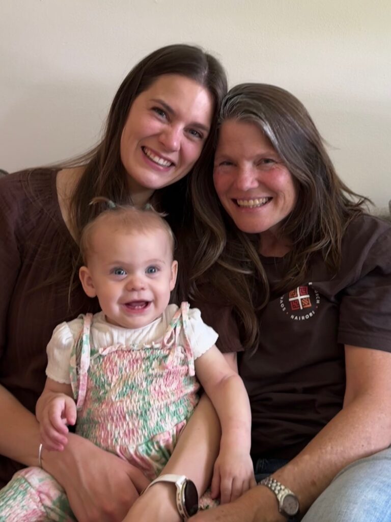 Lilli with Hannah and Syvie