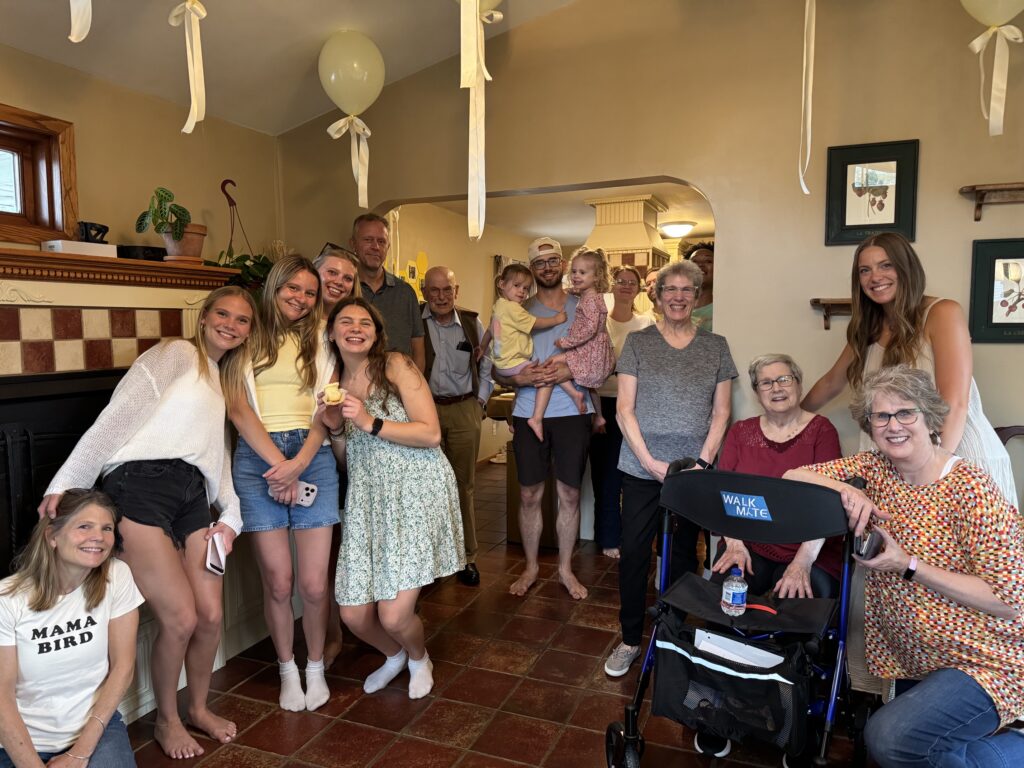 Sylvie's first birthday party